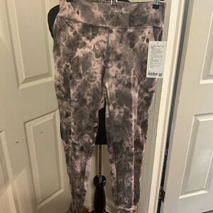 Lululemon Athletica Pink Tie-Dye Joggers